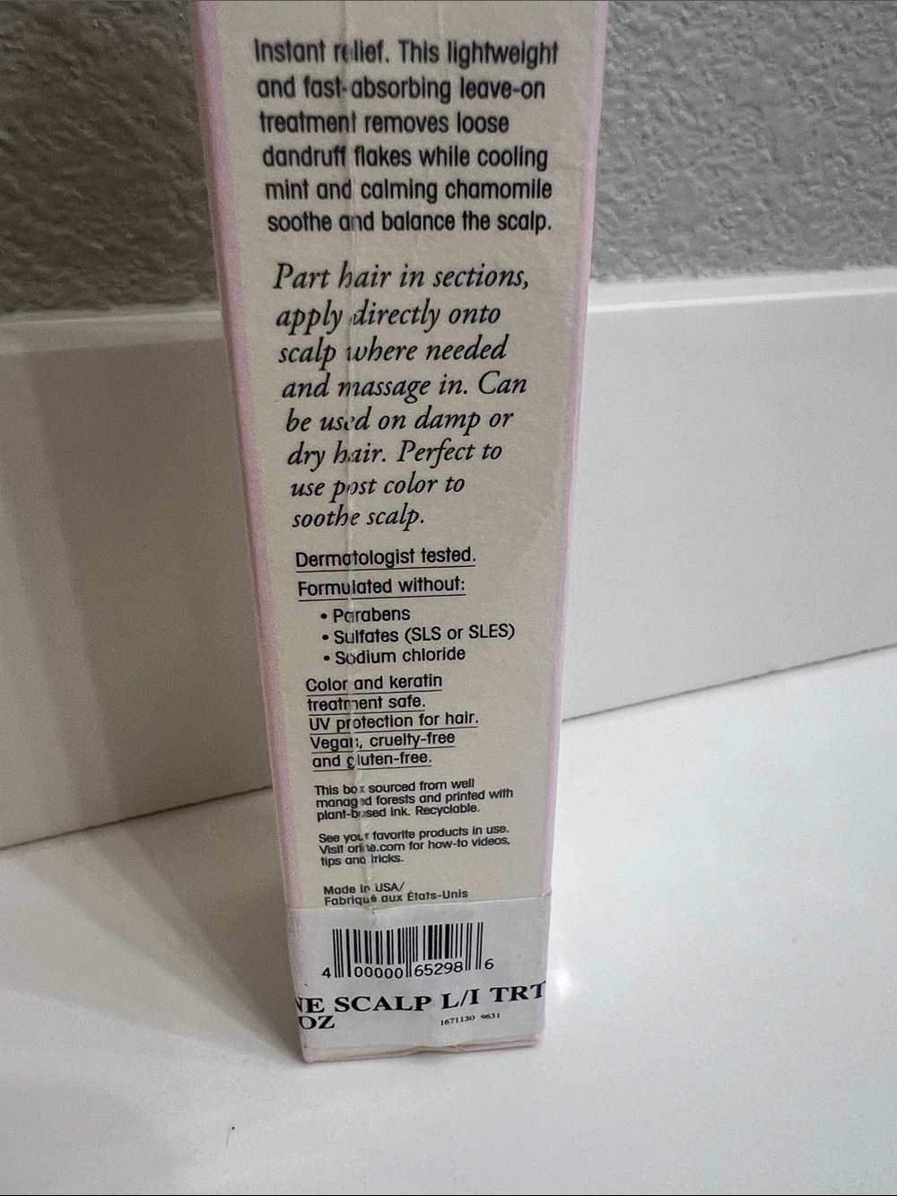 Oribe Serene Scalp Soothing Leave-On Treatment 50 ml NIB - Picture 2 of 3